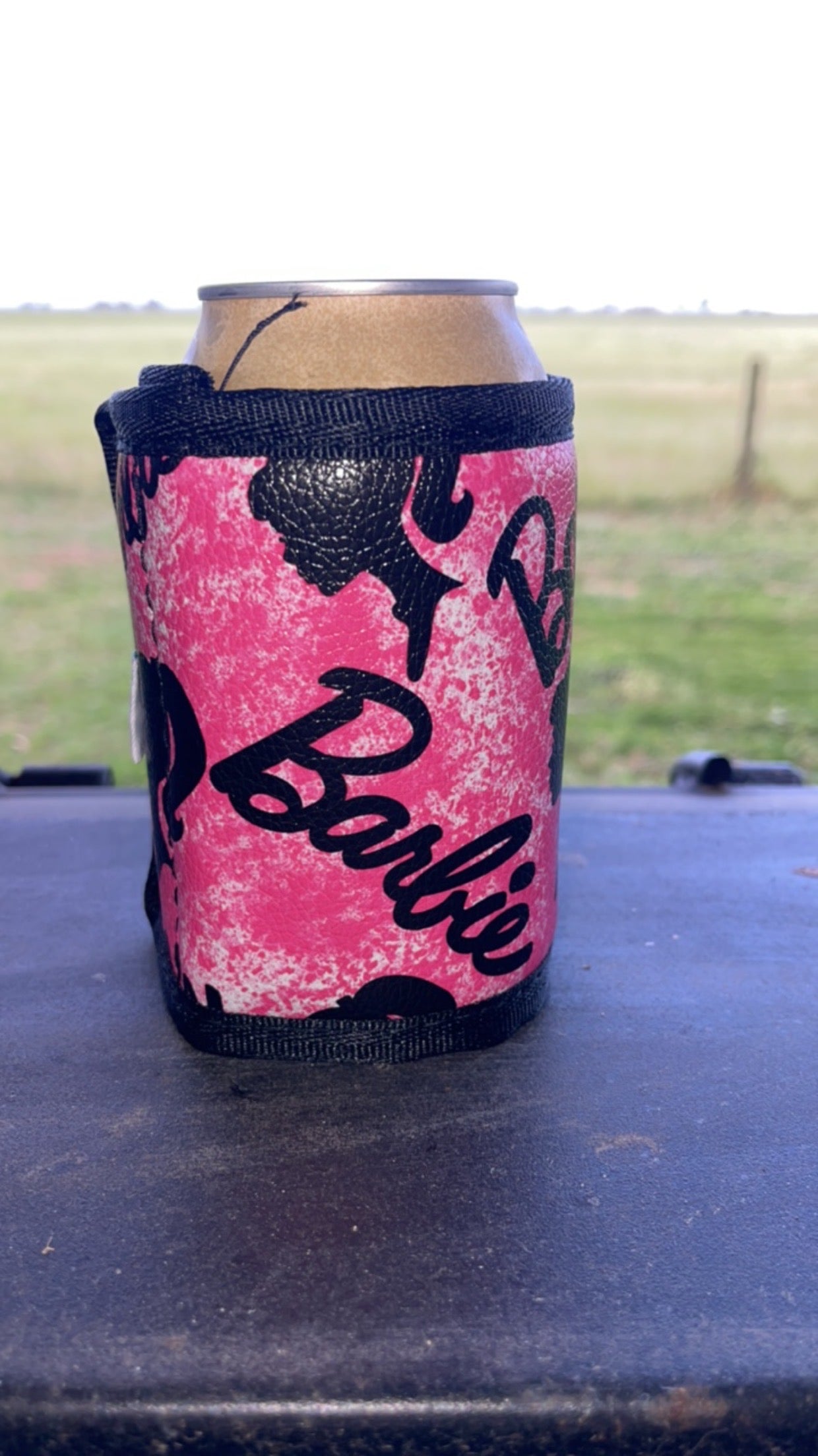 Vinyl Stubby Holder - Barbie
