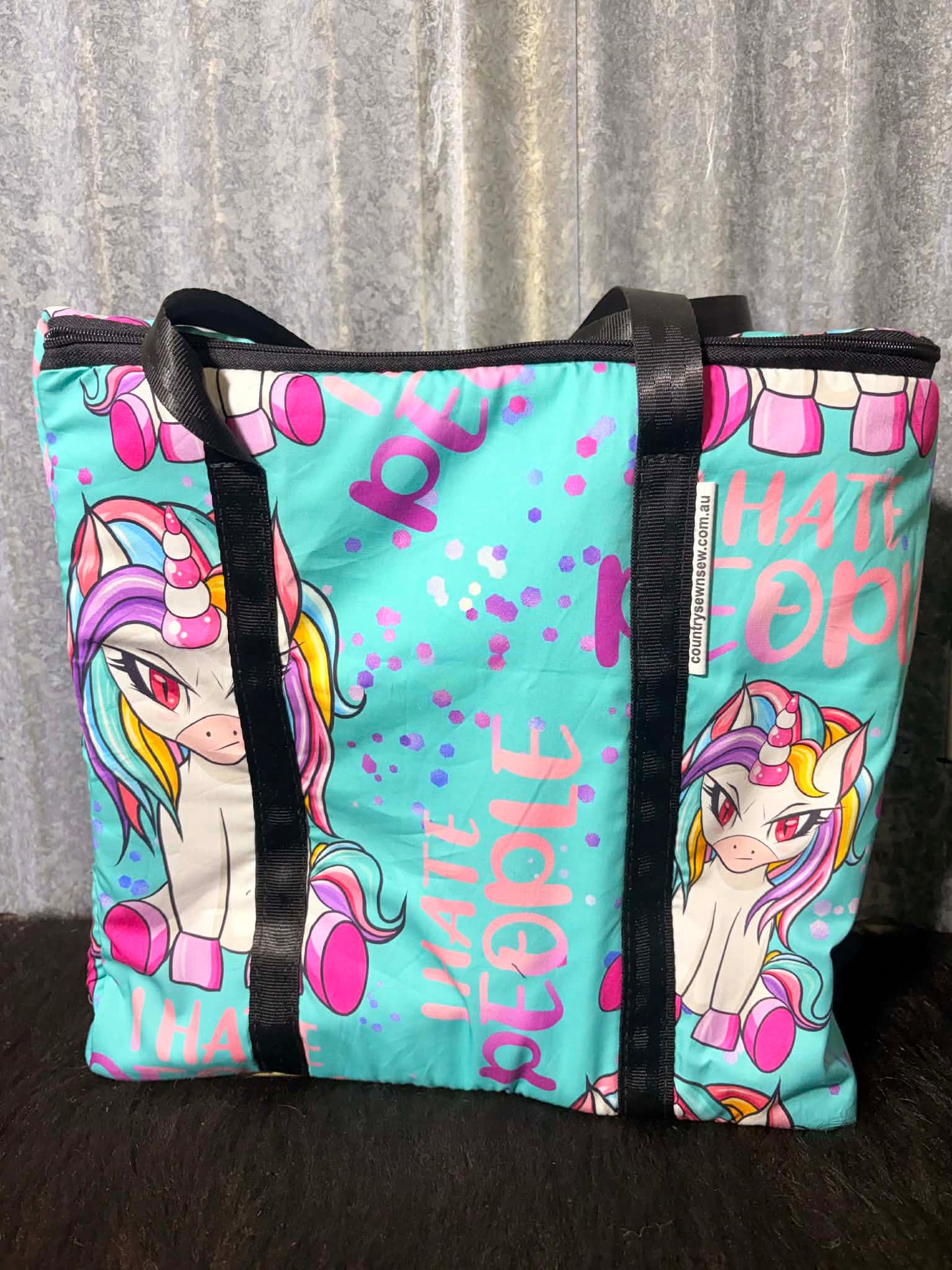 Insulated cooler bag - Angry Unicorn