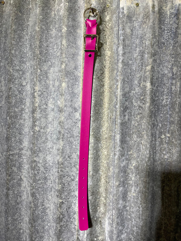 Magenta -  PVC Dog Collar