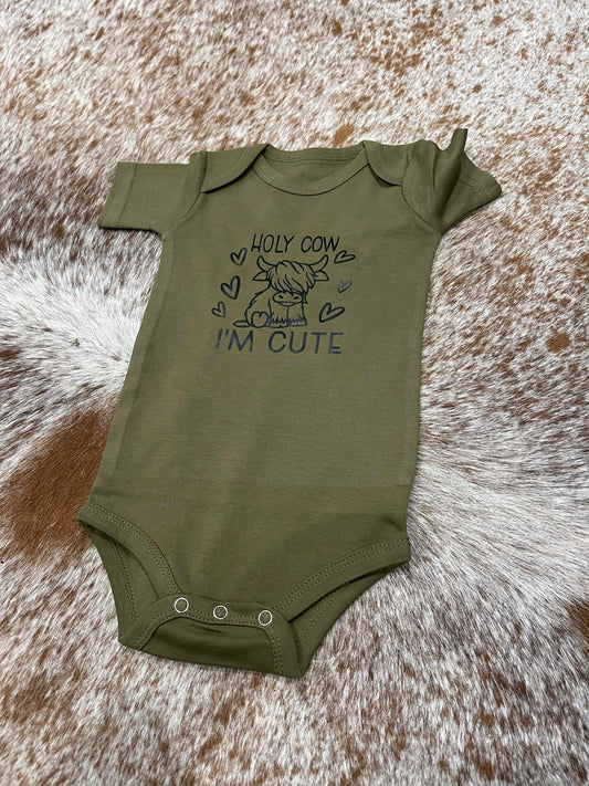 Baby Onesie - Holy cow