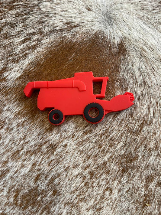 Silicone Teether - Combine Red