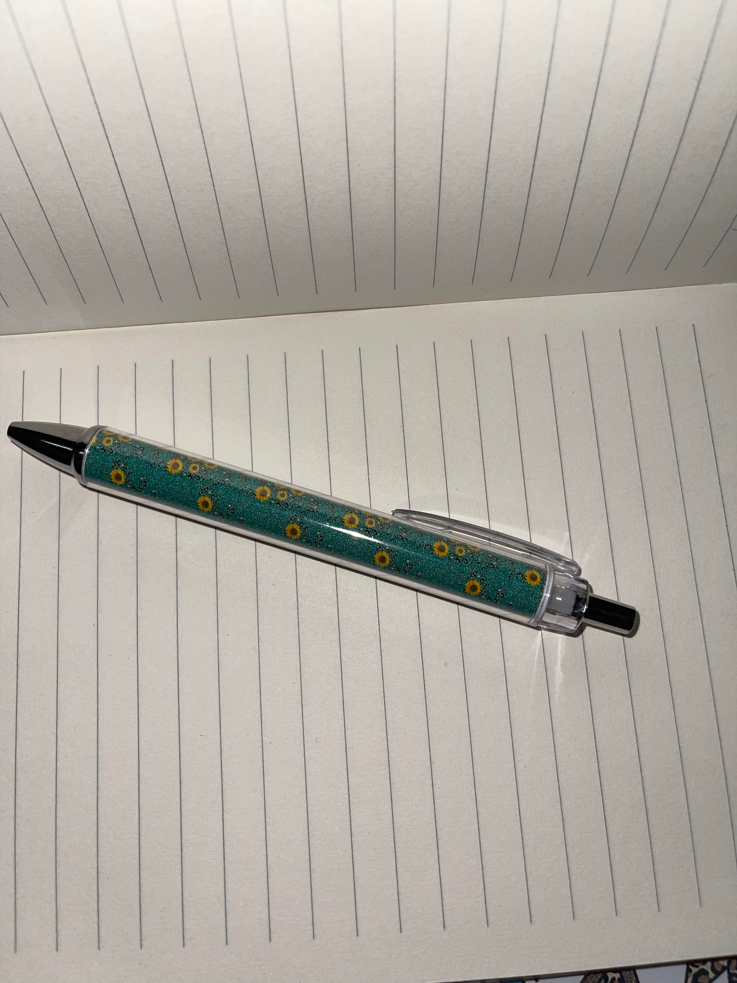 Western Ball Point pen - Sunflowers