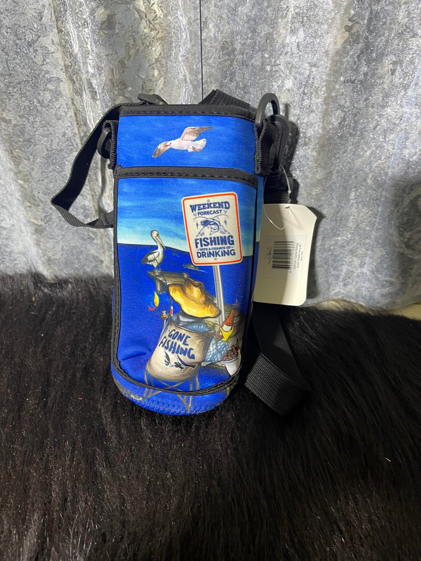 Lisa Pollock - Neoprene carry all - Gone Fishing
