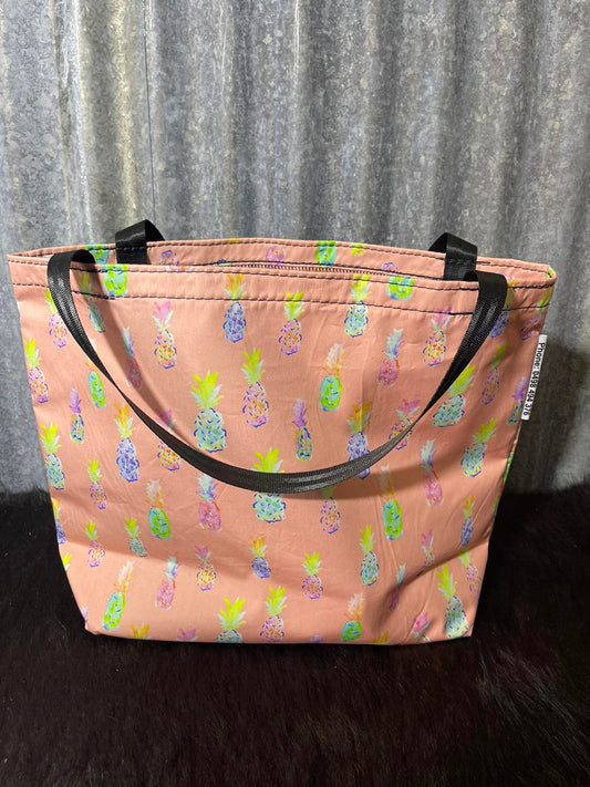 Ready made Fabric Shopping bag - Pineapples