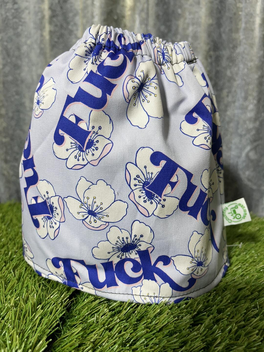 Fabric sock savers - Fuck floral