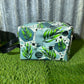 Ready made Box Toiletry Bag - leaves