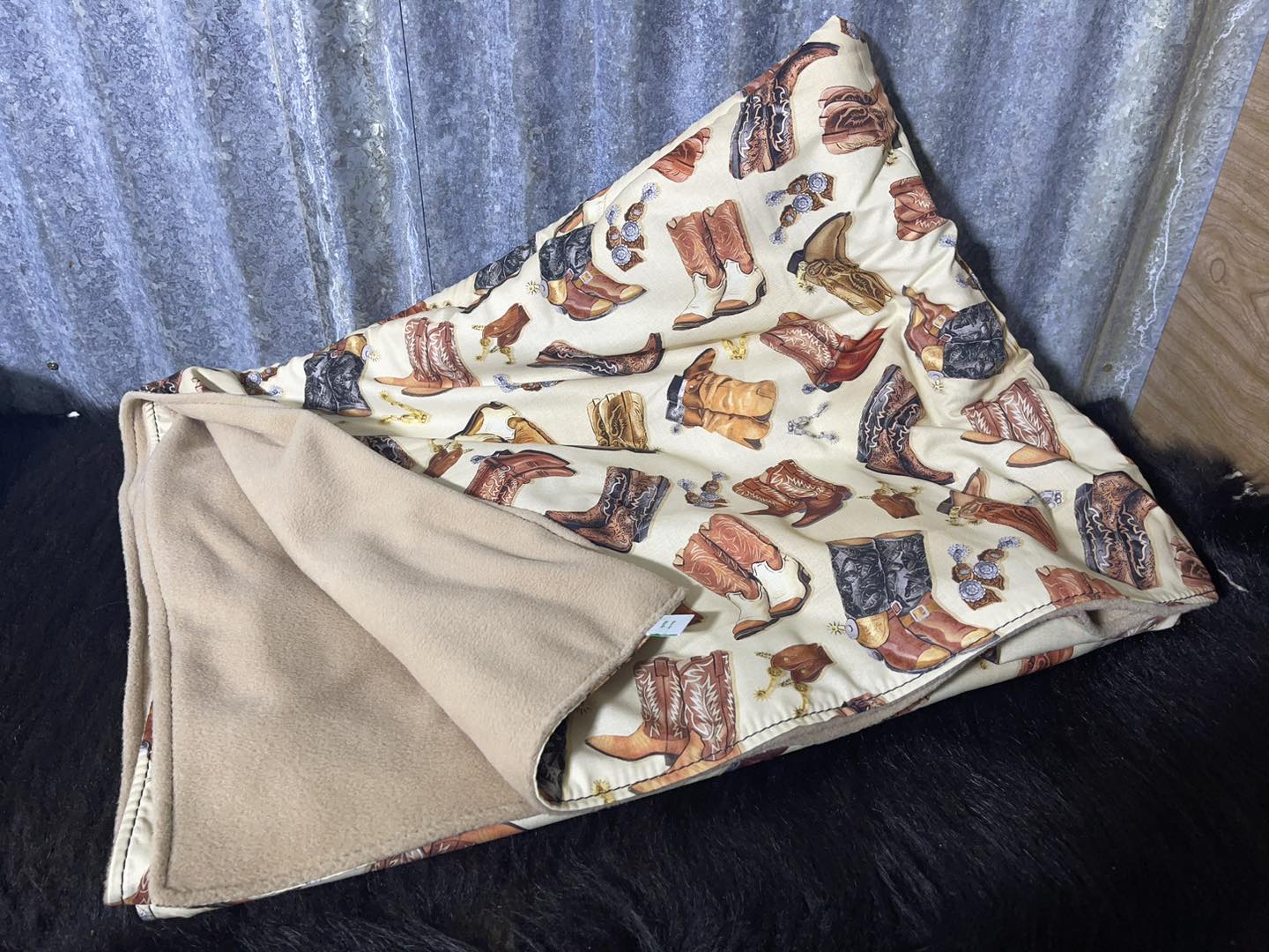 Swag Blanket - Cowboy Boots