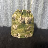 Fabric sock savers- sheep in paddock