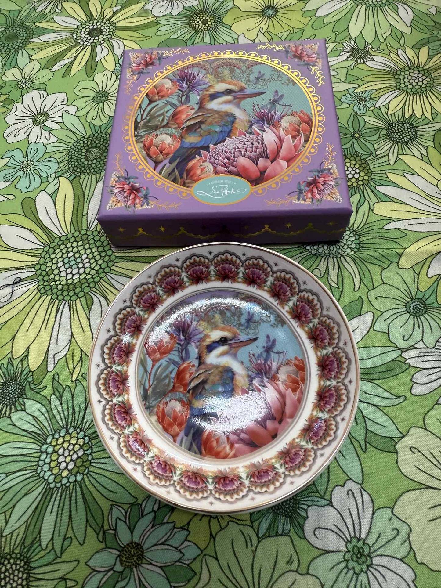 Trinket Dish, Ceramic - Vintage kookas