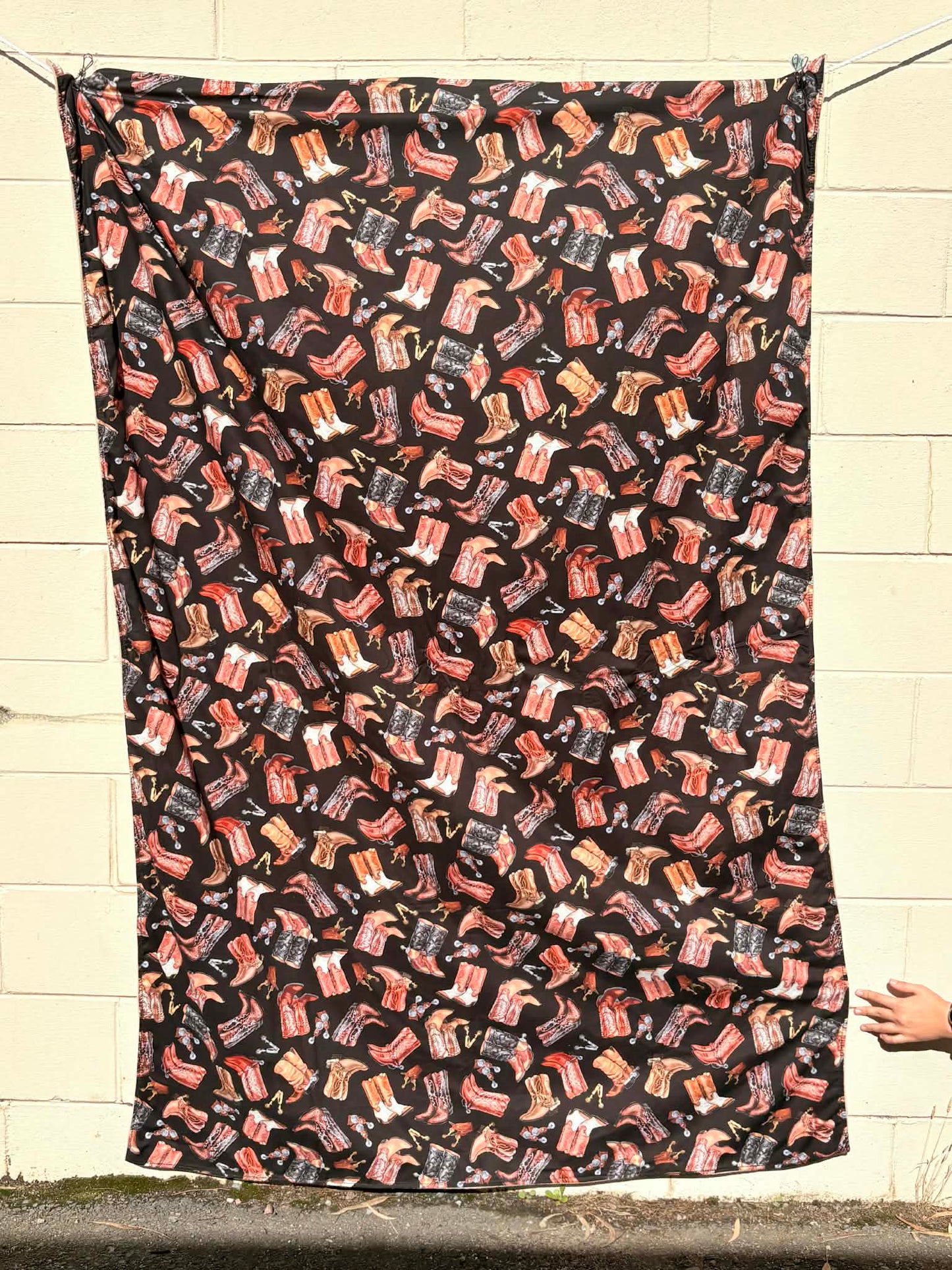 Swag blanket - Cowboy boots
