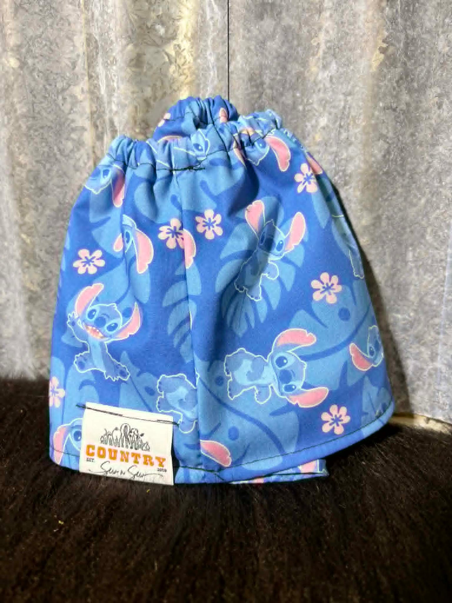 Fabric sock savers- Lilo & Stitch Blue
