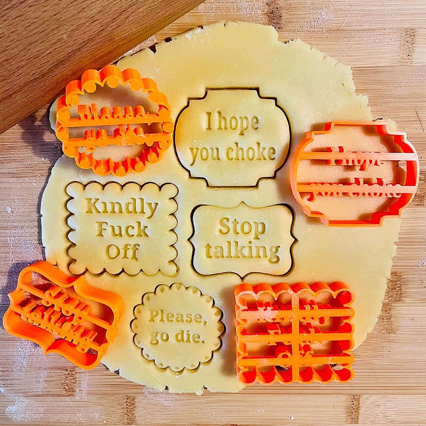 Offensive Cookie cutters