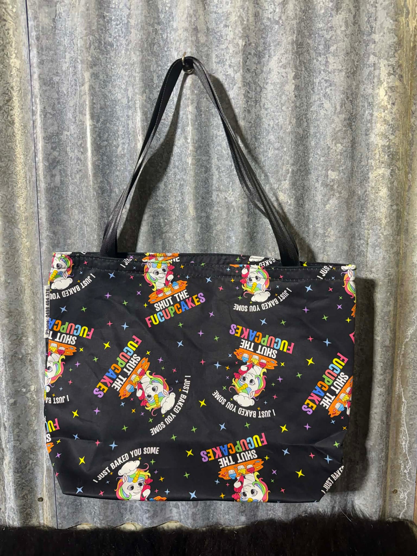 Fabric Shopping bag - (Ready Made) -SWEARING - I just baked you some