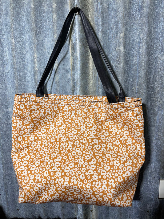 Ready made Fabric Shopping bag - small daisies