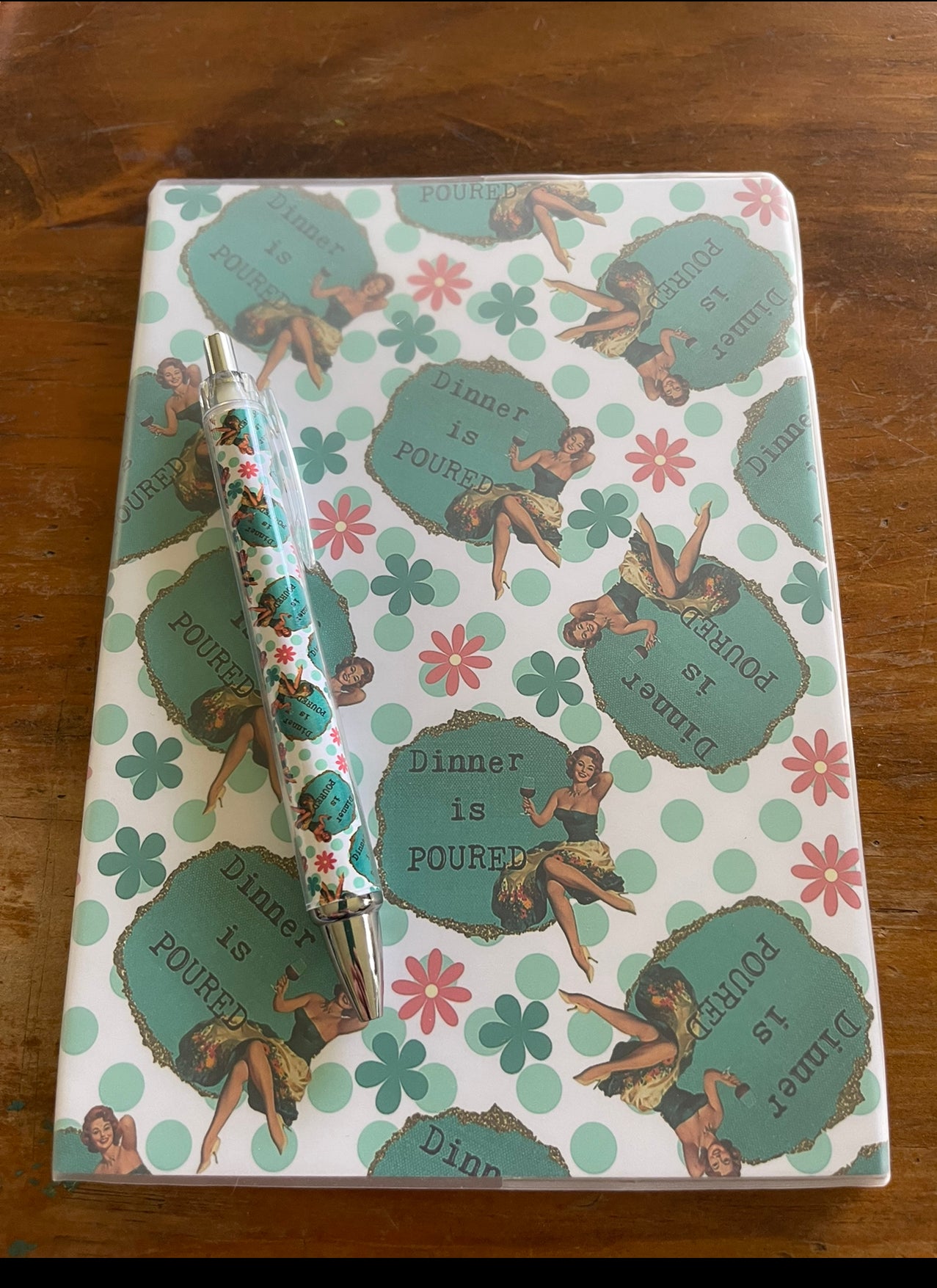 Notebook, Swears - Dinner is poured