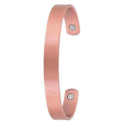 Copper Bangle - Magnetic - Medium Plain