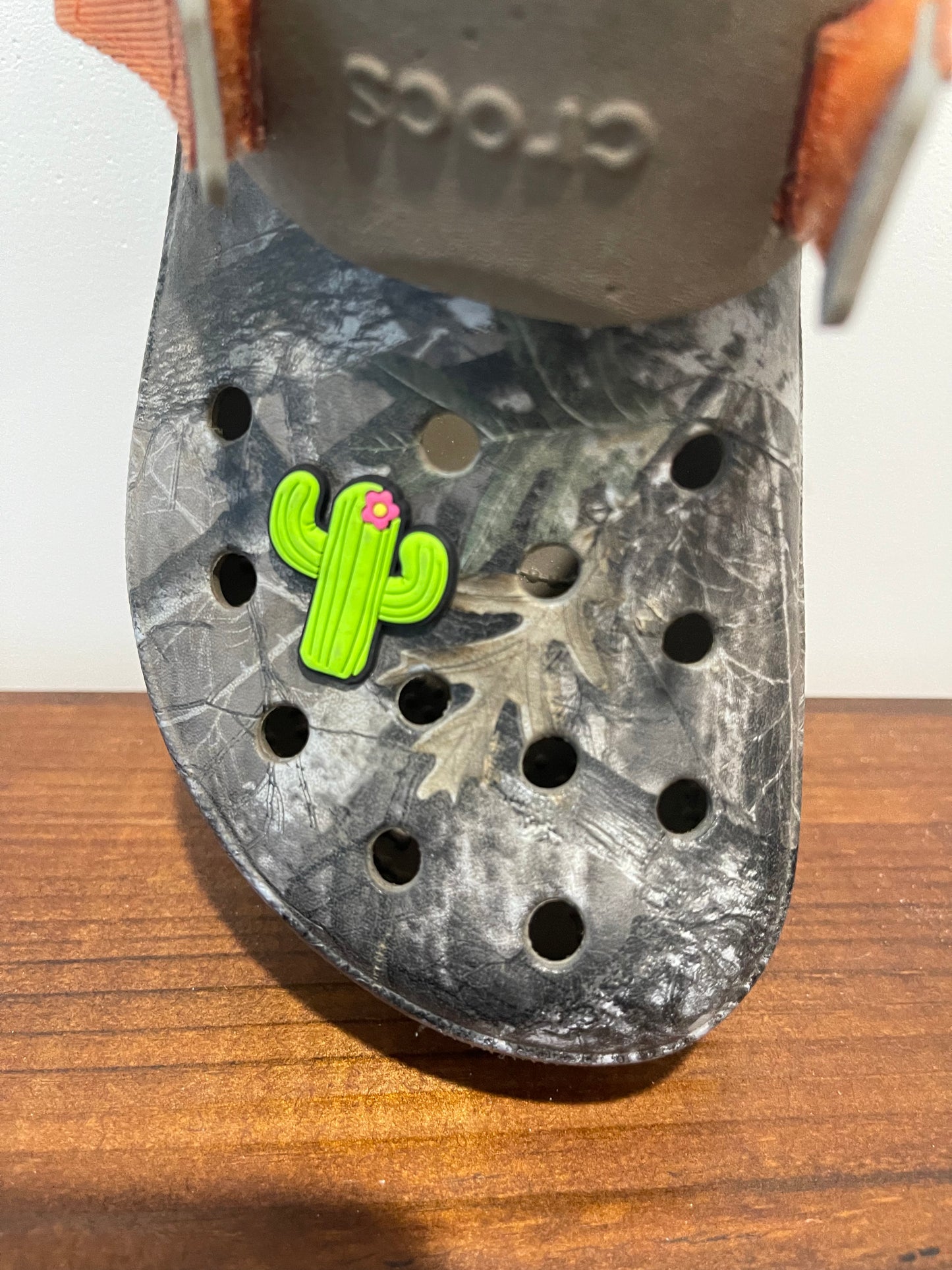 Croc Charm - cactus