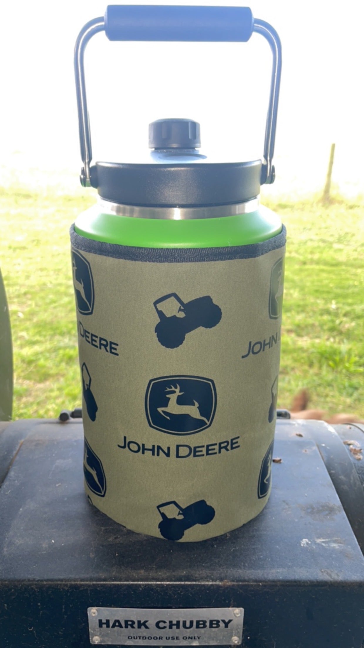 Printed  Yeti Rambler half gallon or gallon cover - John Deere