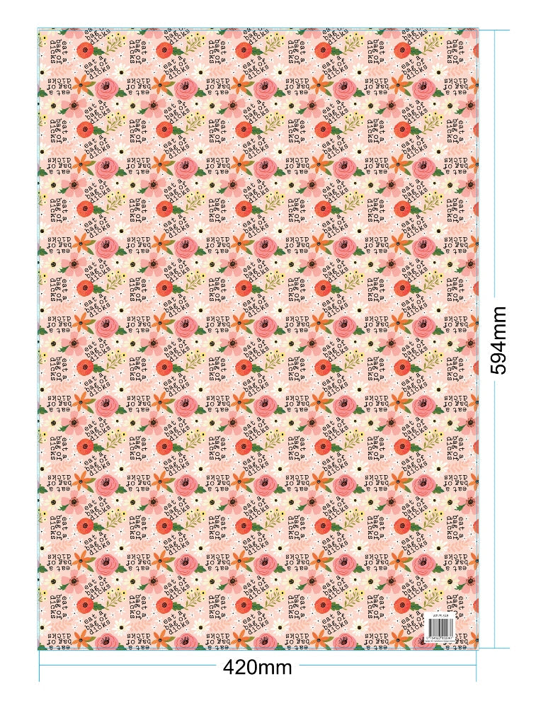 Christmas wrapping paper - sweary