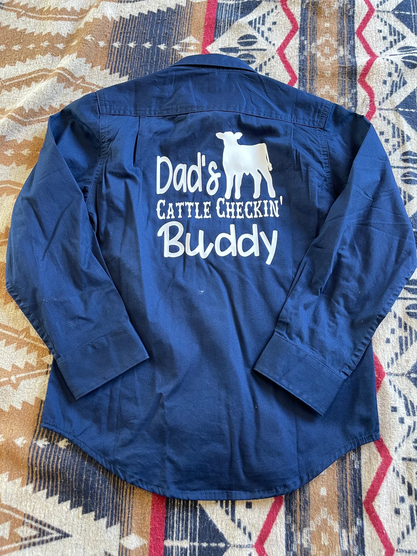 Kids Pilbara Shirt - Dads cattle checking buddy - size 5-6