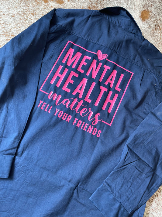 Womens Pilbara Shirt - mental health matters