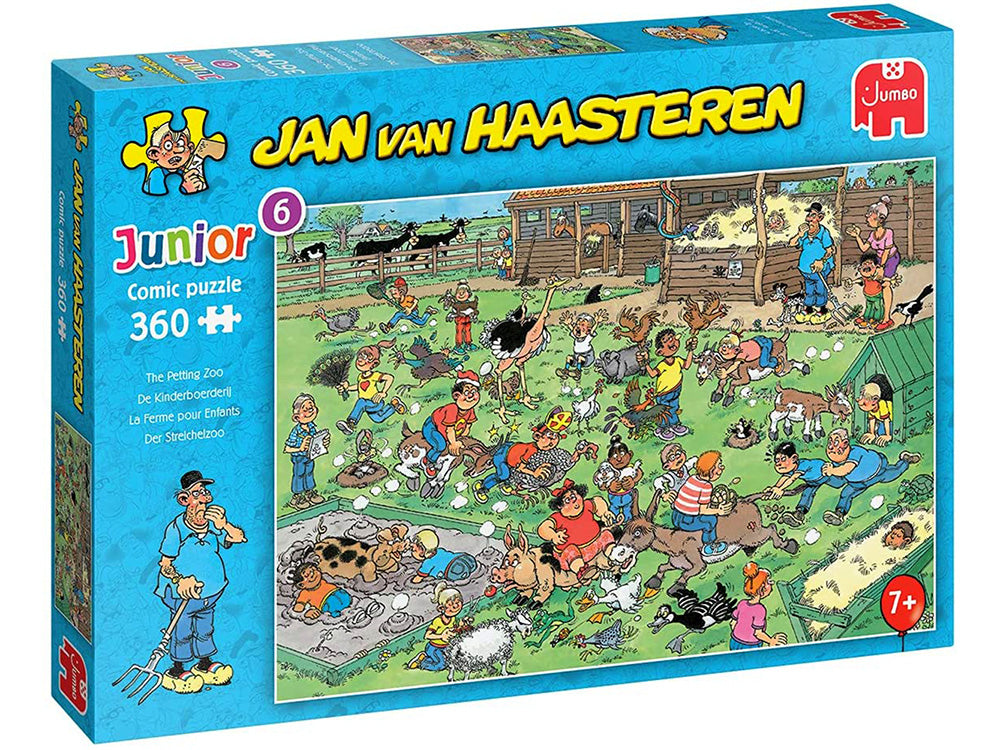 Kids Puzzle - JVH KIDS, THE PETTING ZOO 360pc