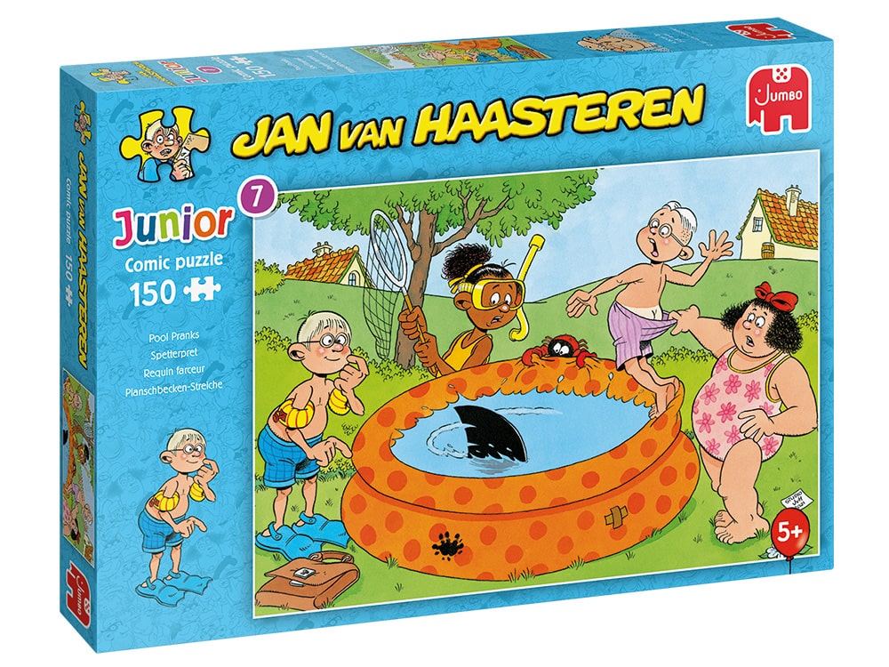 Kids Puzzle - JVH KIDS, POOL PRANKS 150pc