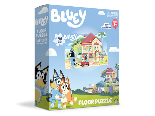 Kids Puzzle - BLUEY FLOOR PUZZLE 46pc