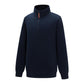 Pilbara Mens Classic Zipper C/F Fleece Pullover - Navy