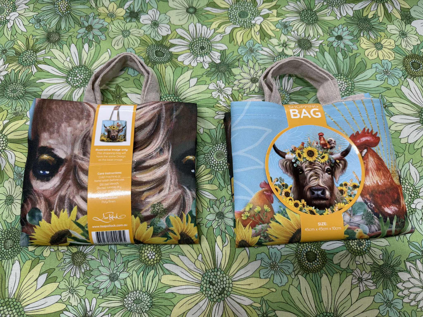 Lisa pollock shopping bag - Sunny Highland