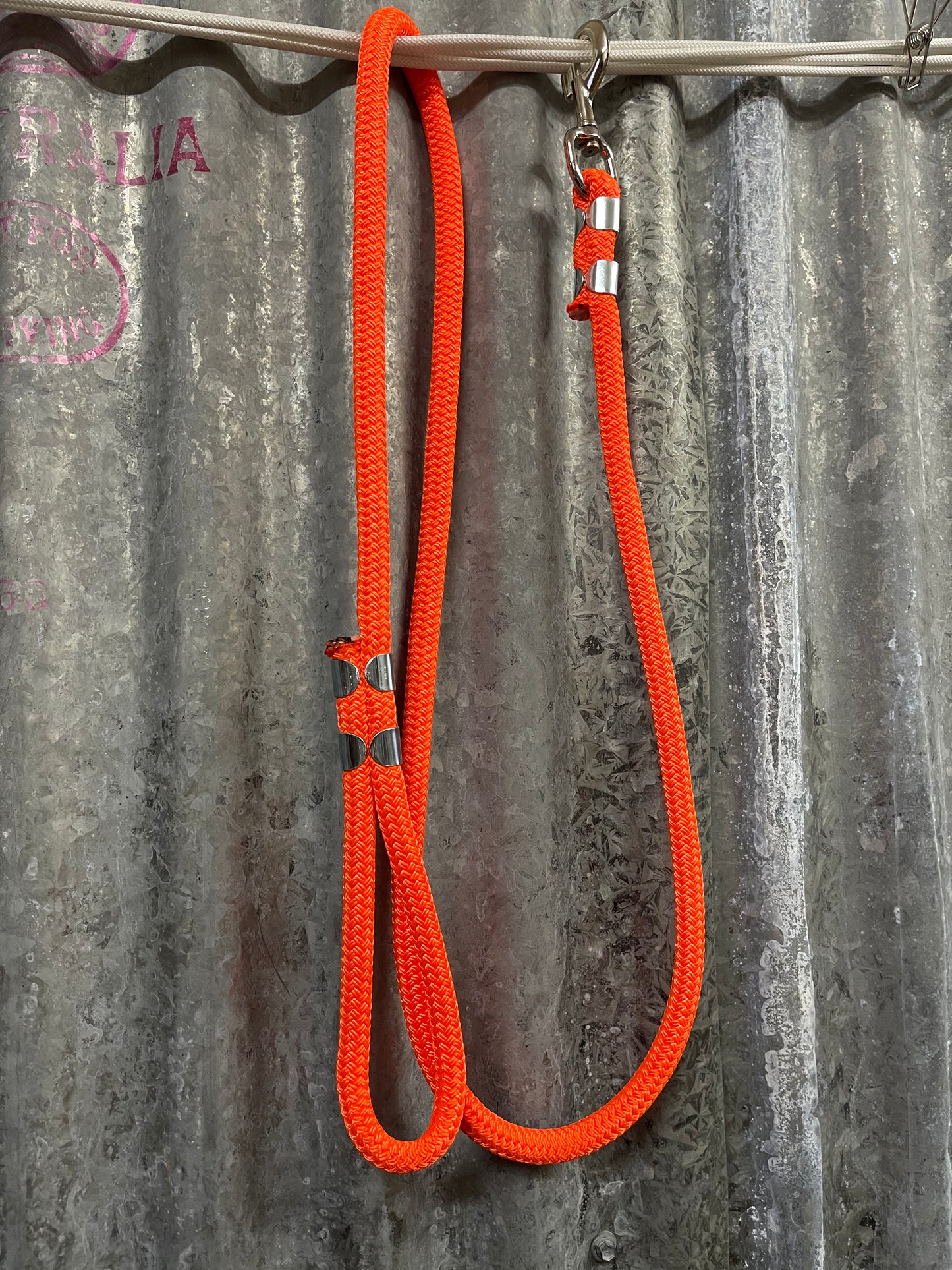 Dog Lead - Orange rope