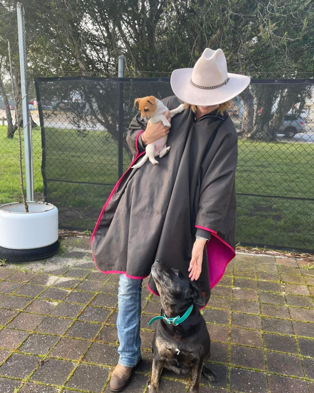 Oilskin Poncho