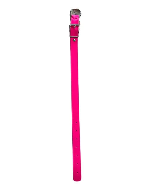 Pink - PVC Dog Collar