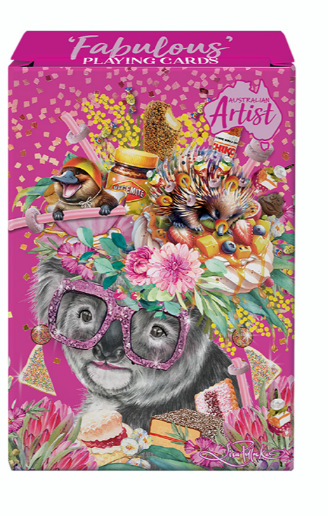 Lisa Pollock - "Fabulous" Playing Cards - OZ Foodie Koala