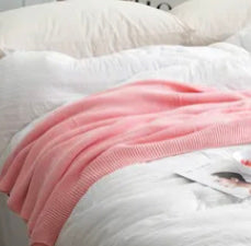 Knitted Cot blanket