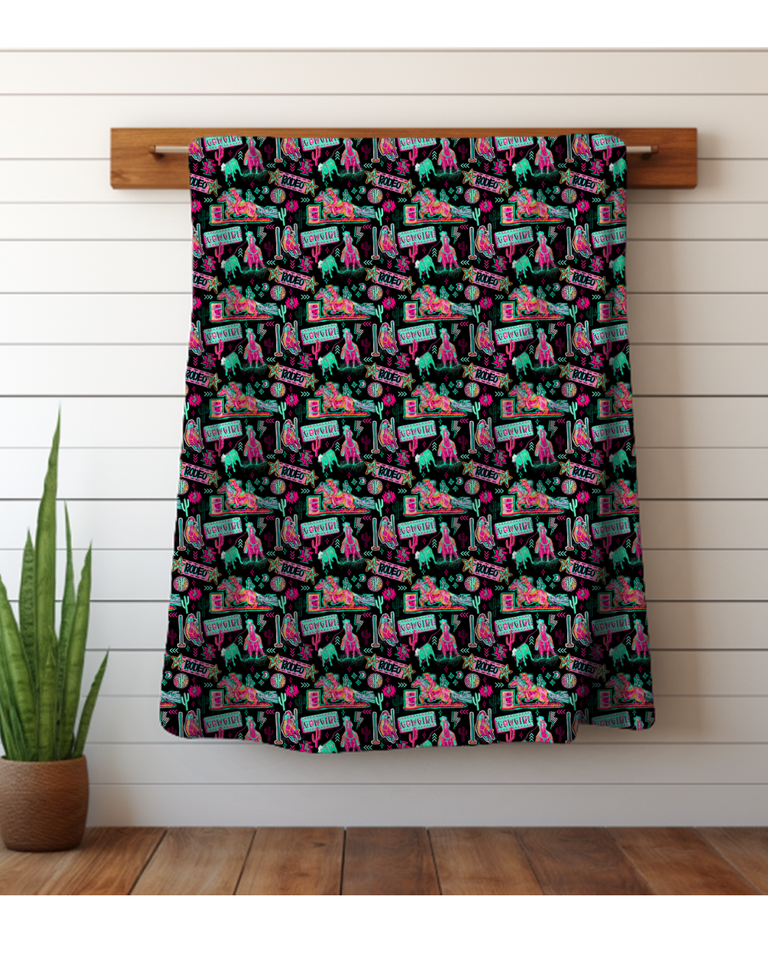 Pre Order Swag Blanket - Cowgirl, Rodeo