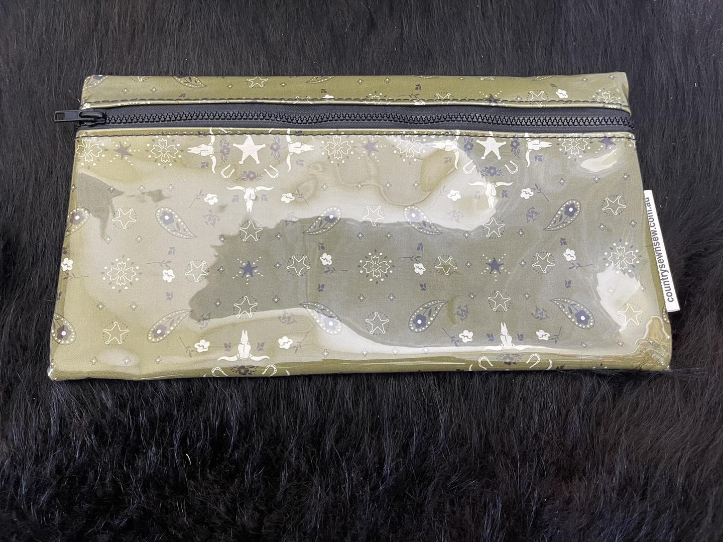 Pencil case - Paisley western