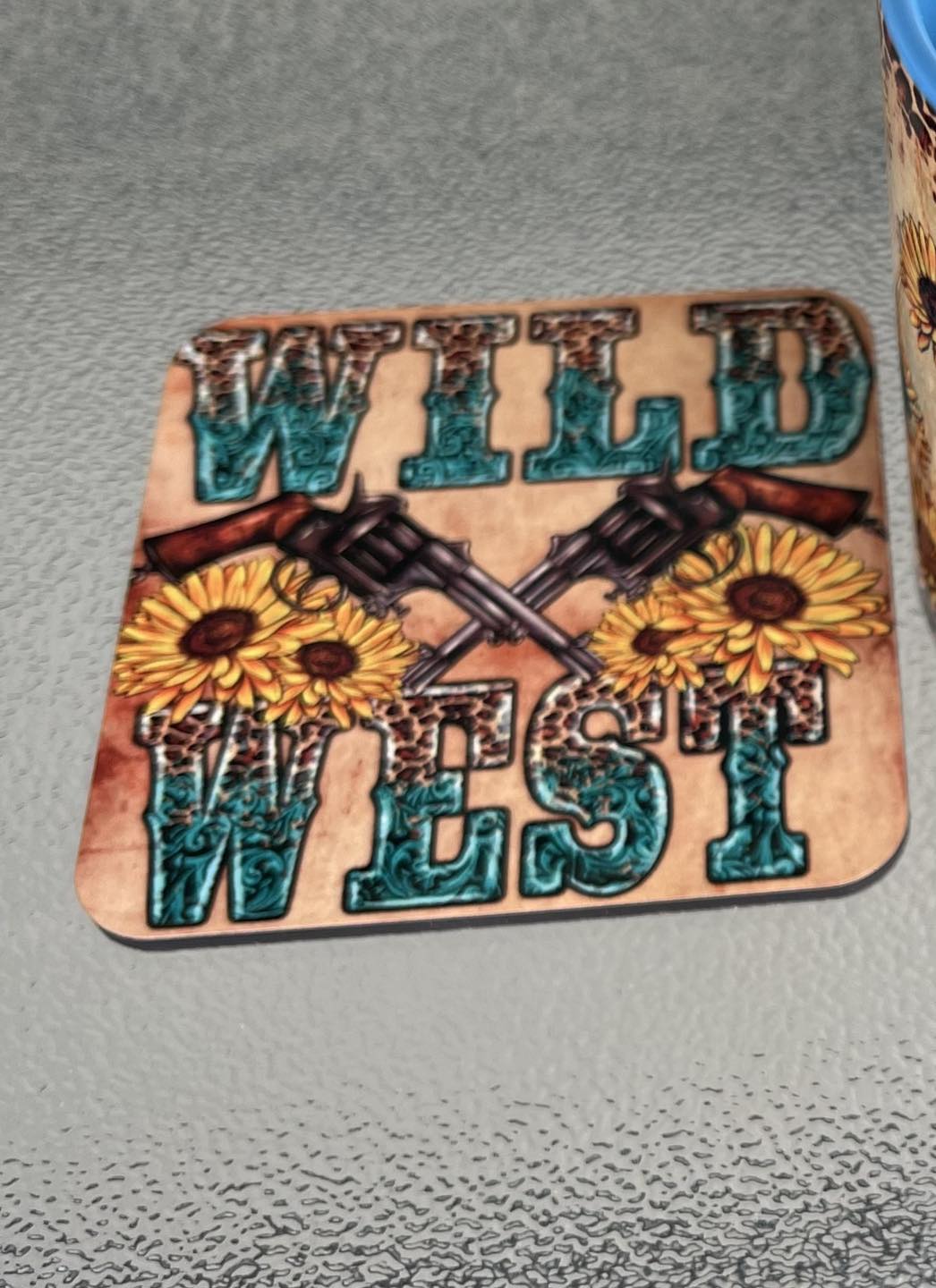 Coasters - cork backed