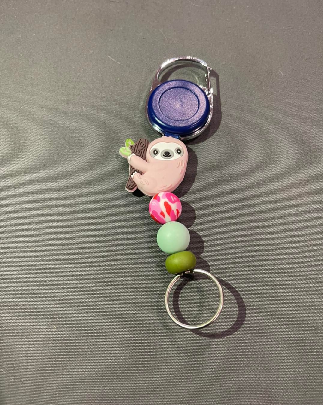 Lazy dayz Retractable beaded Lanyard