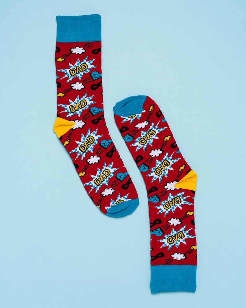 Socks - Super Dad