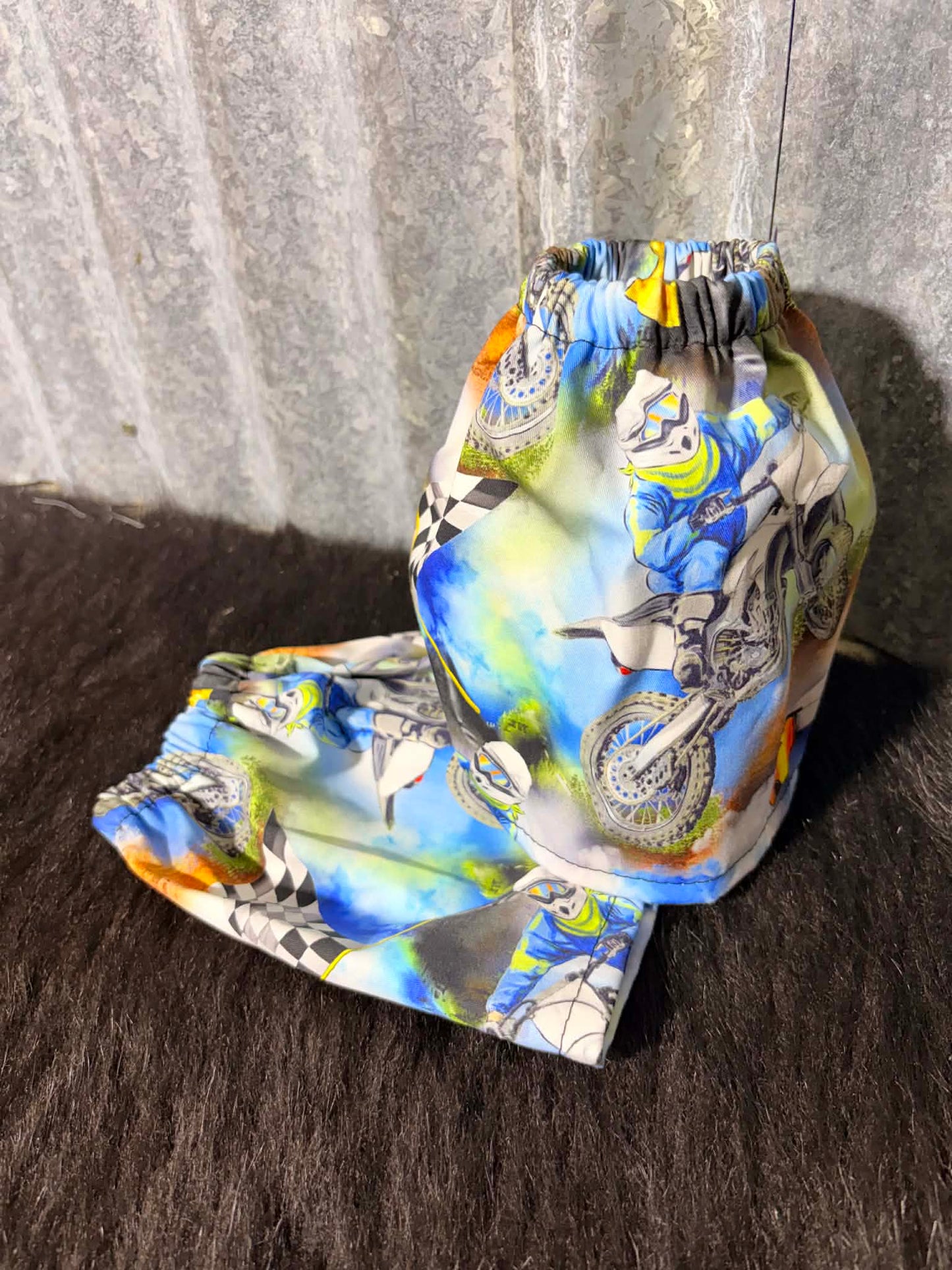 Fabric sock savers- Moto X blue