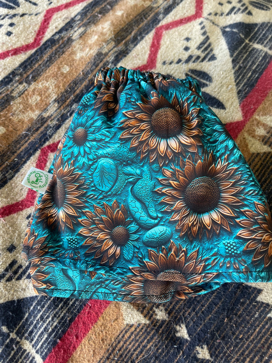 Fabric sock savers - sunflowers