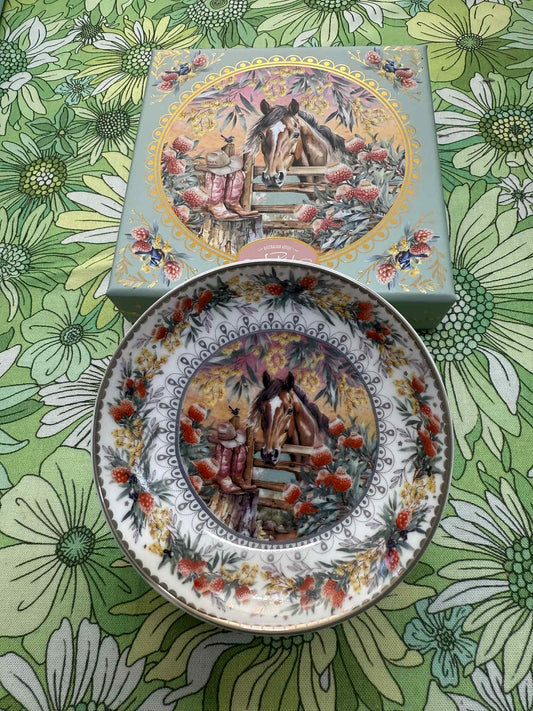 Trinket Dish, Ceramic - Country Dusk