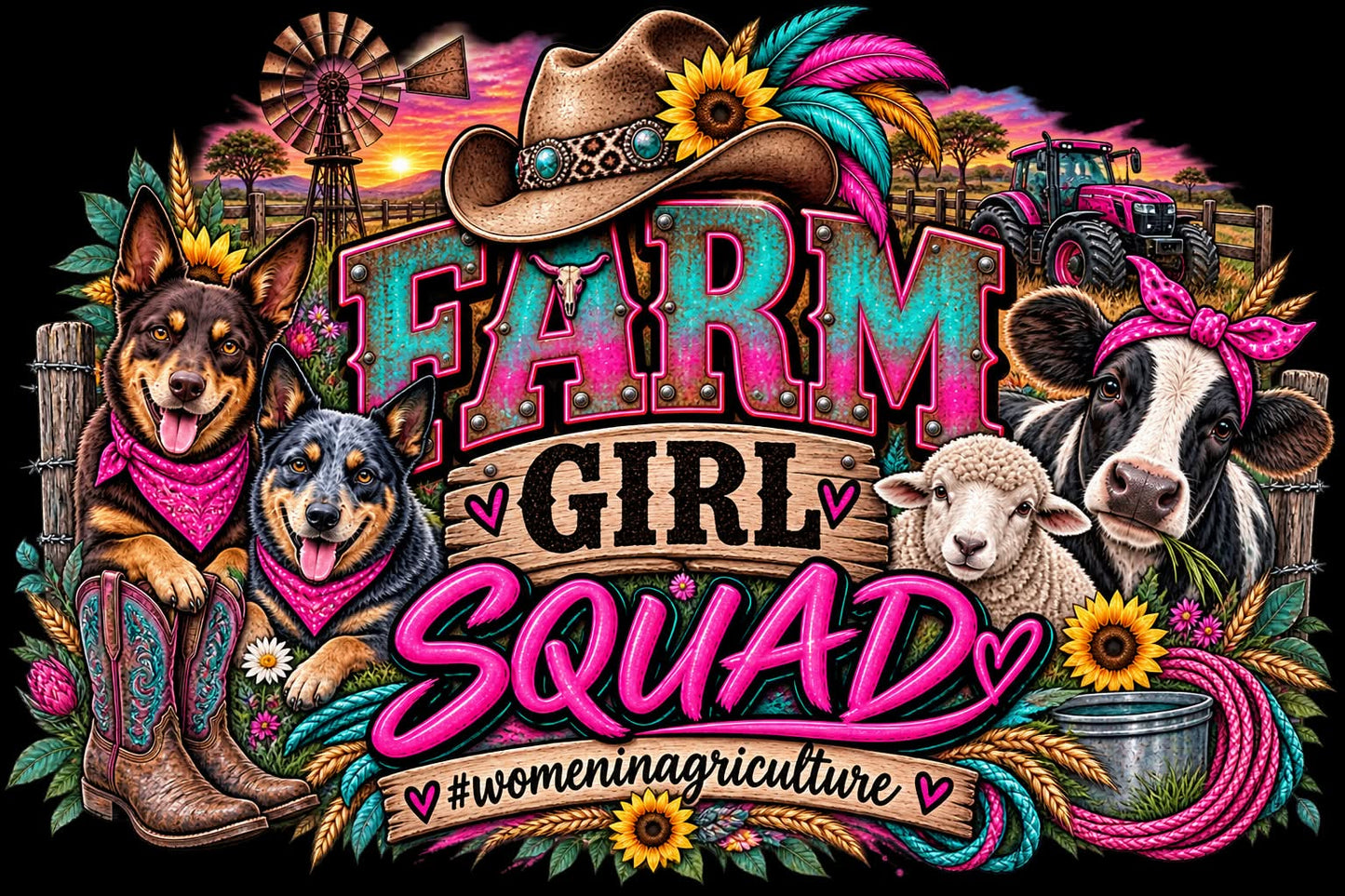 Farm Girl Squad, Monthly T shirt Subscription