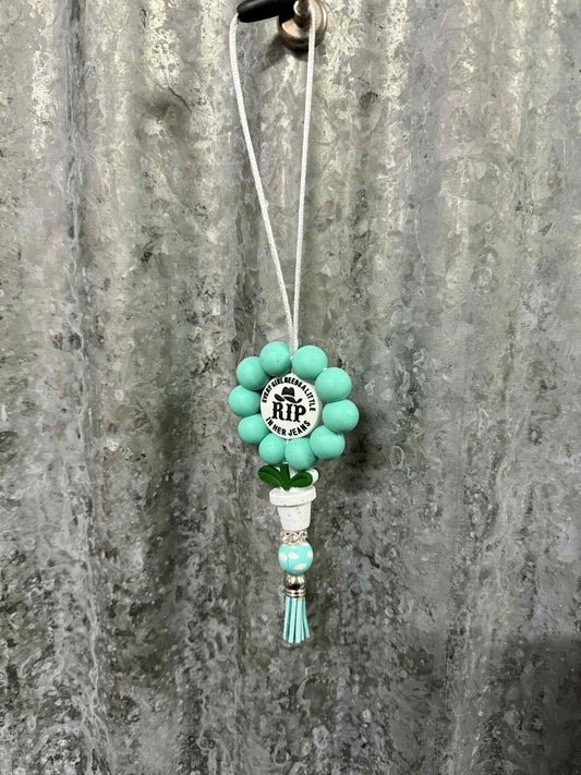 Flower Car Freshener - RIP Aqua