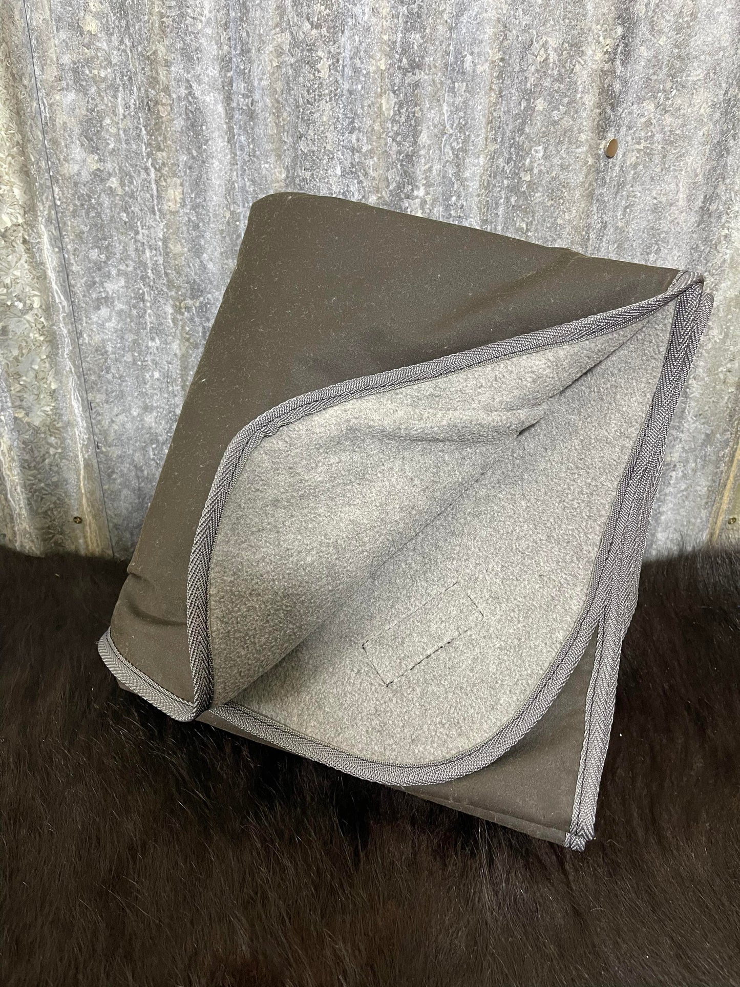 Oilskin Poncho
