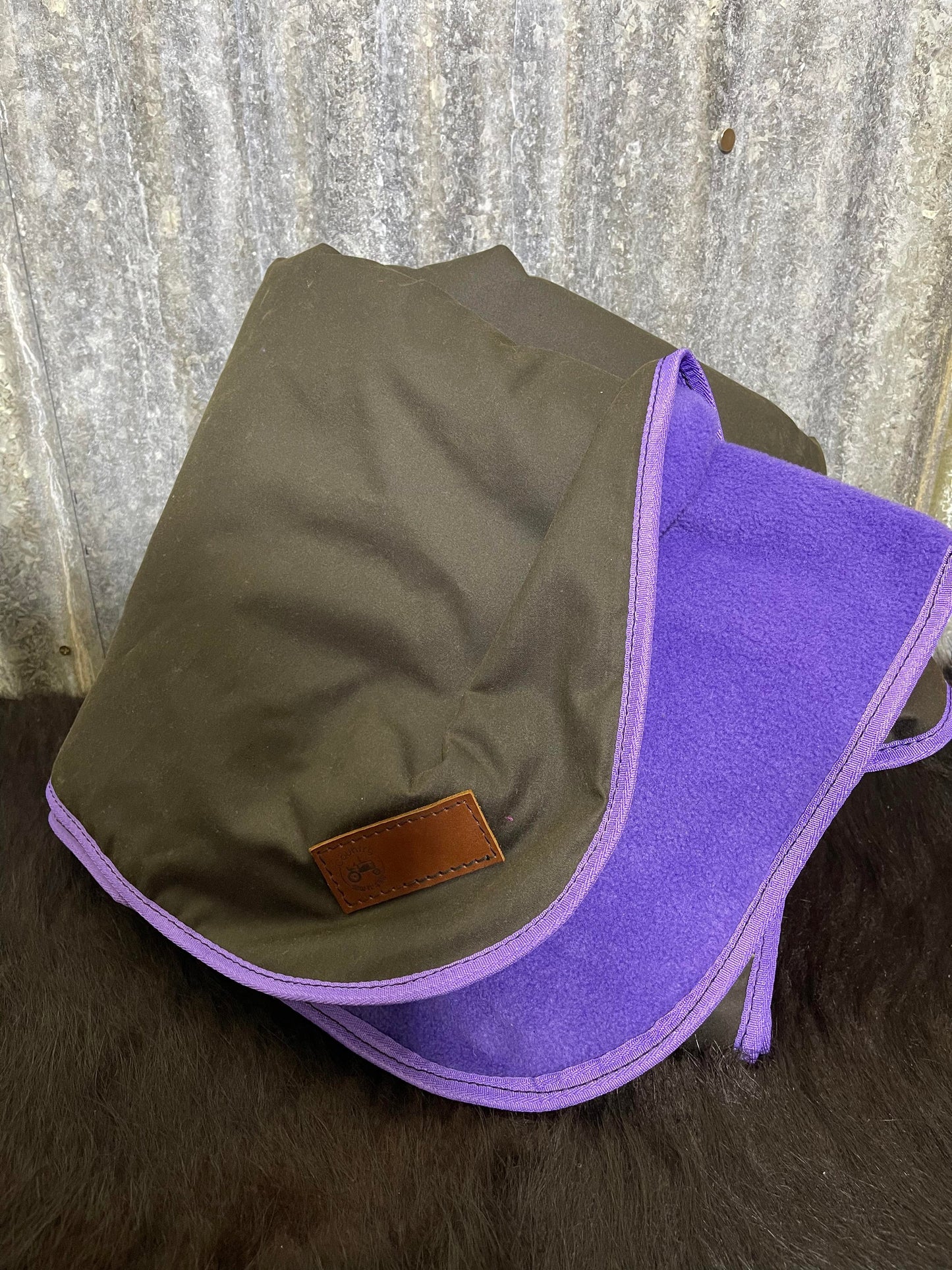 Oilskin Poncho