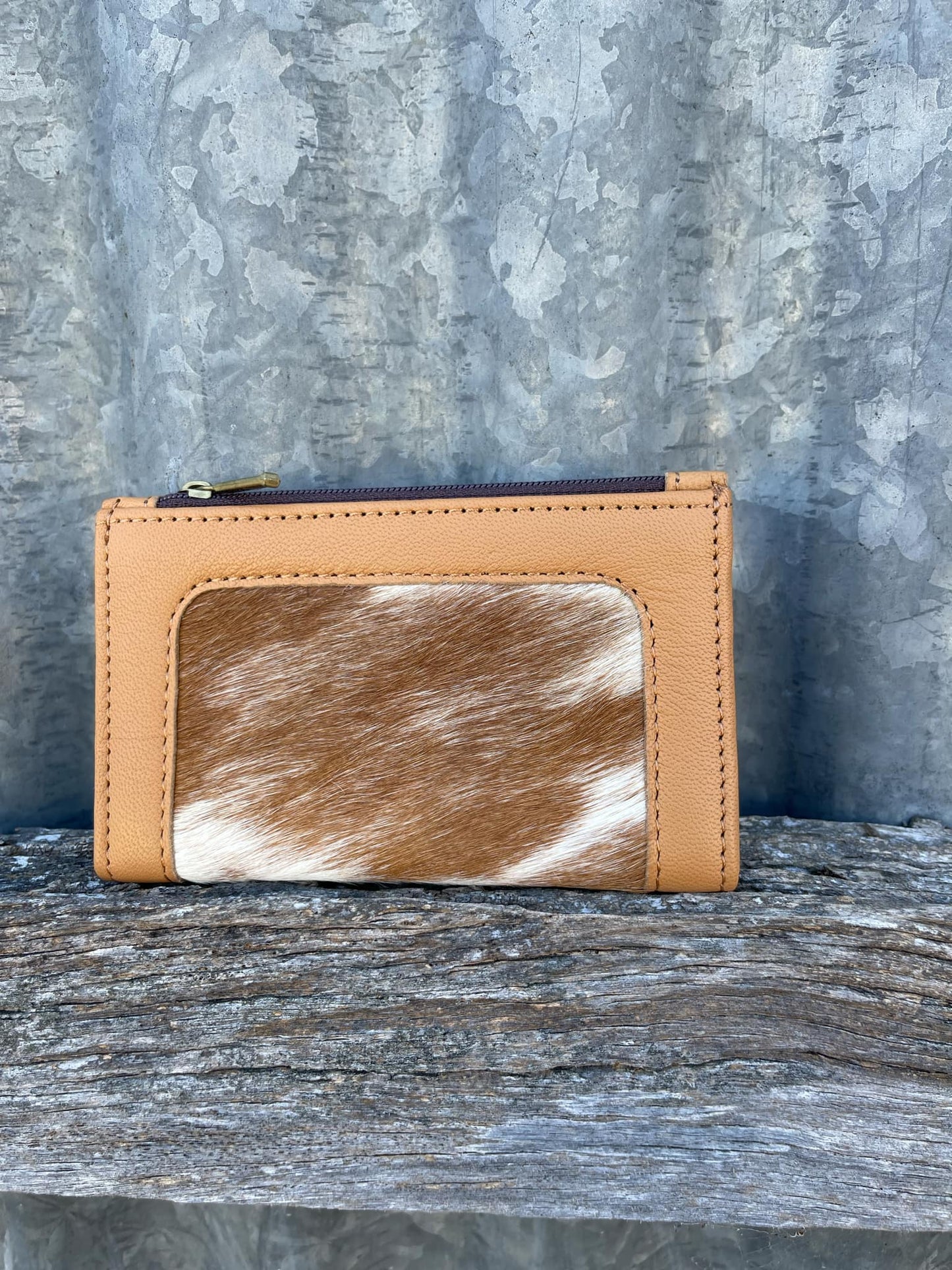 Small Cowhide Card Wallet