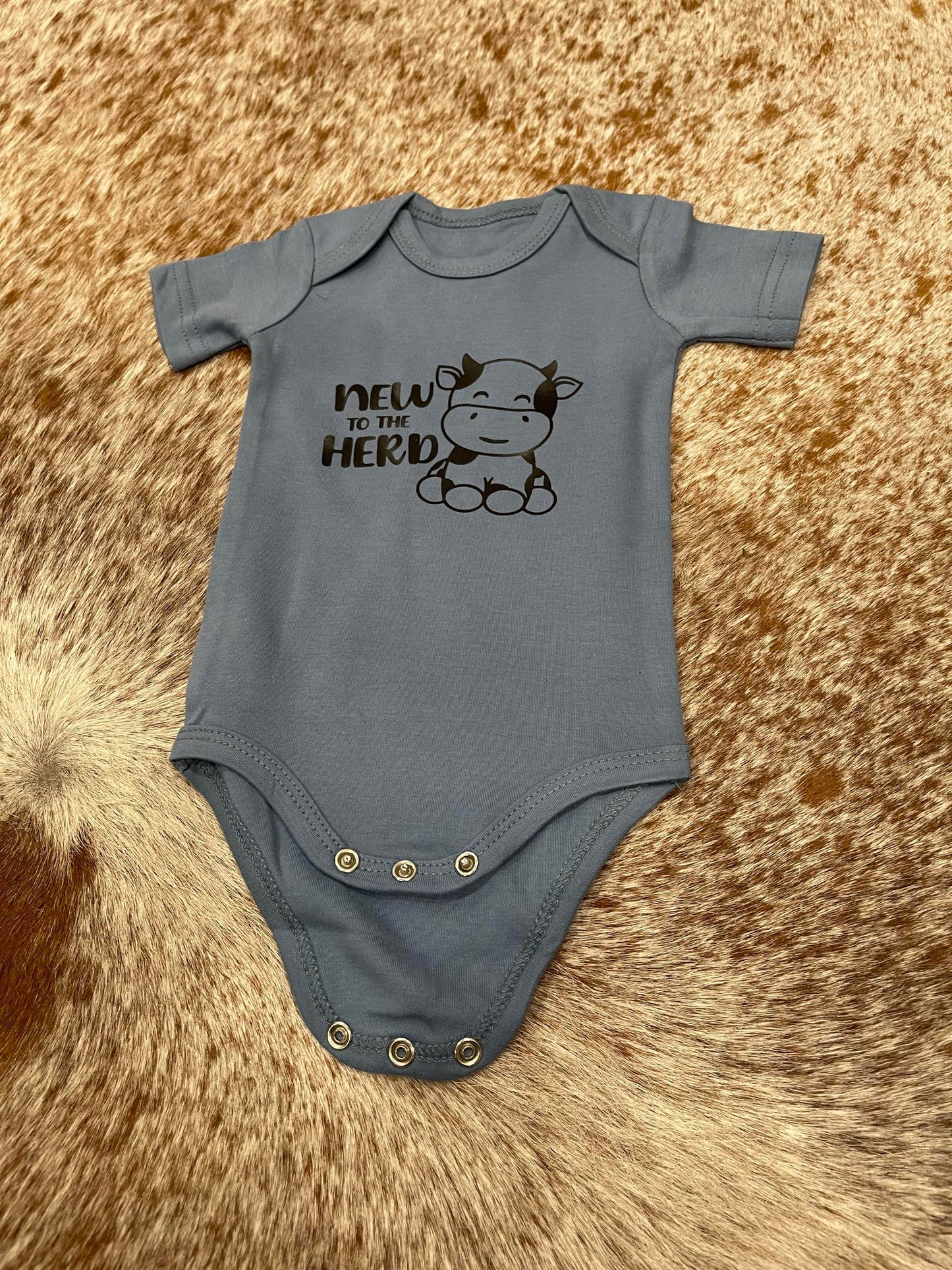 Baby Onesie - New to the herd