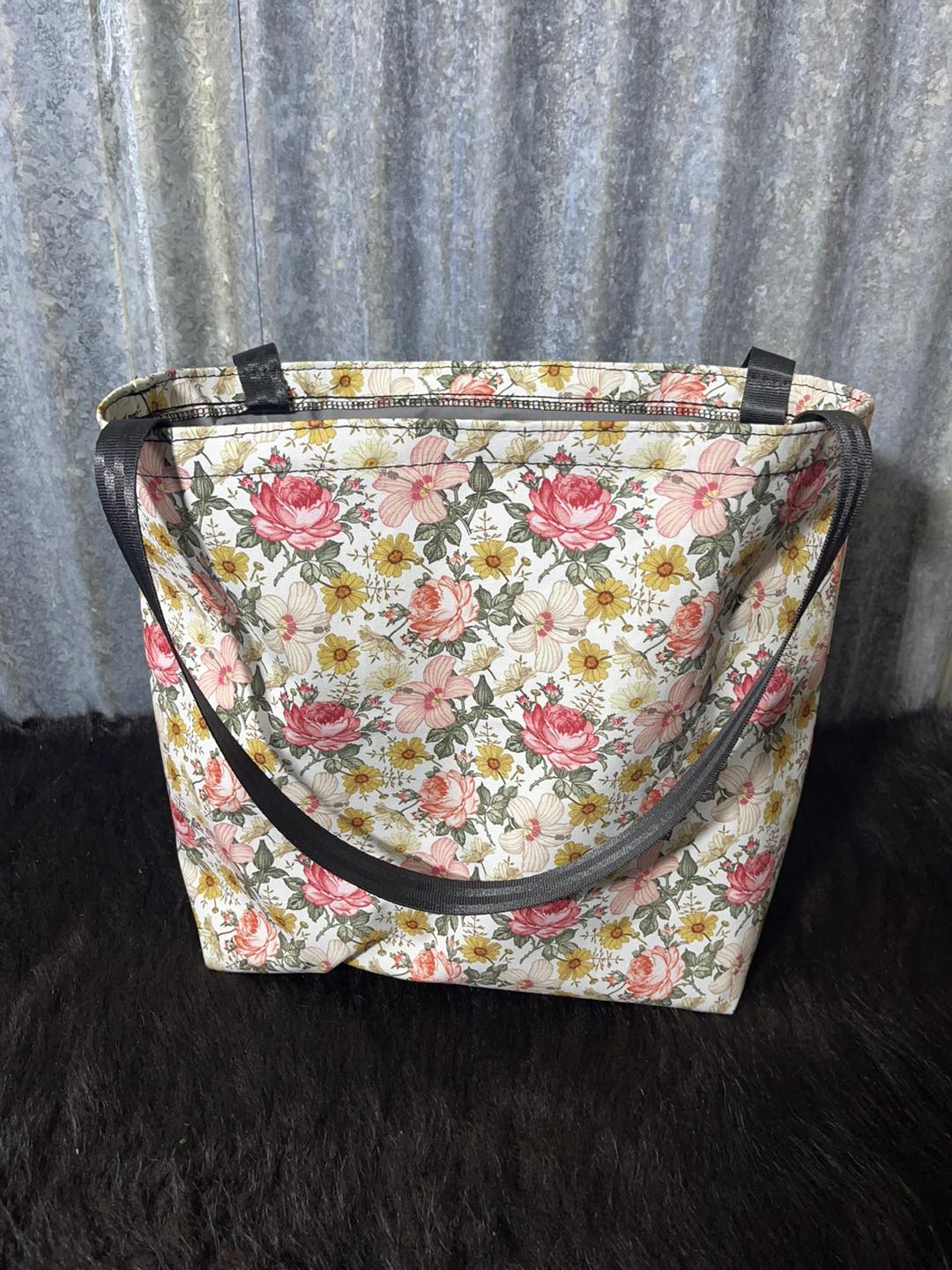 Ready made Fabric Shopping bag - floral